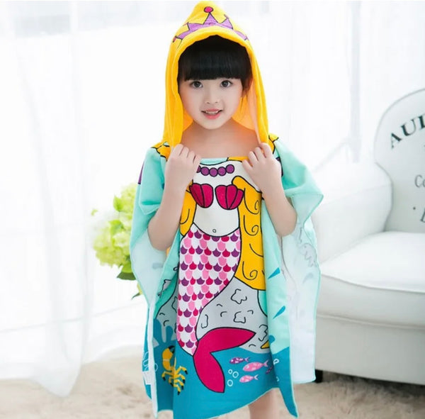 Poncho Infantil Microfibra