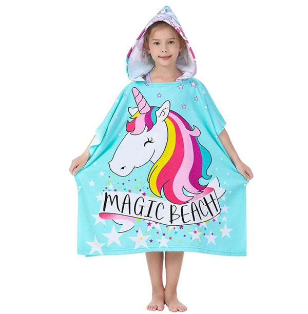 Poncho Infantil Microfibra